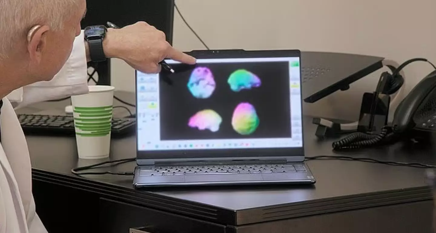 A doctor told her she had 'low brain activity', which he suggested might be due to stress (Hulu)