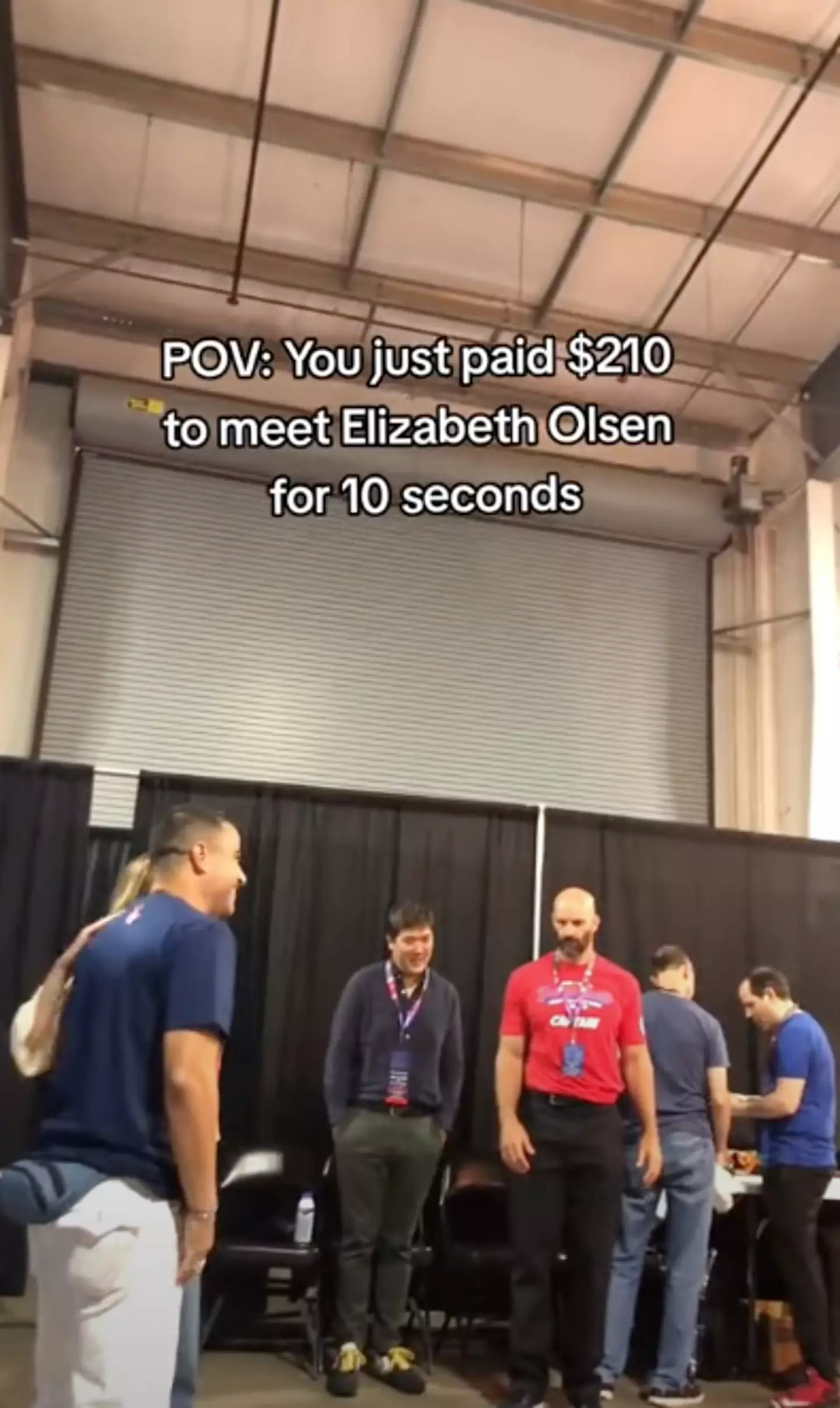 He wasn't there long (TikTok/@talesfromthecollection)