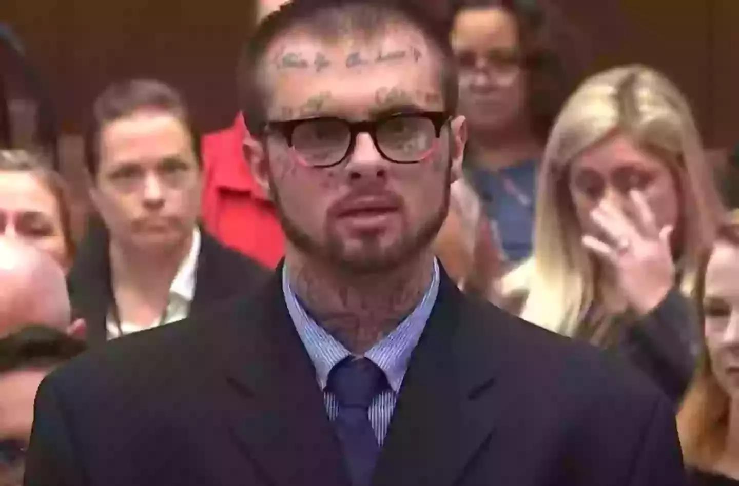 Christopher McNabb insisted he was innocent but was ultimately found guilty of murdering the baby girl (YouTube/11 Alive)