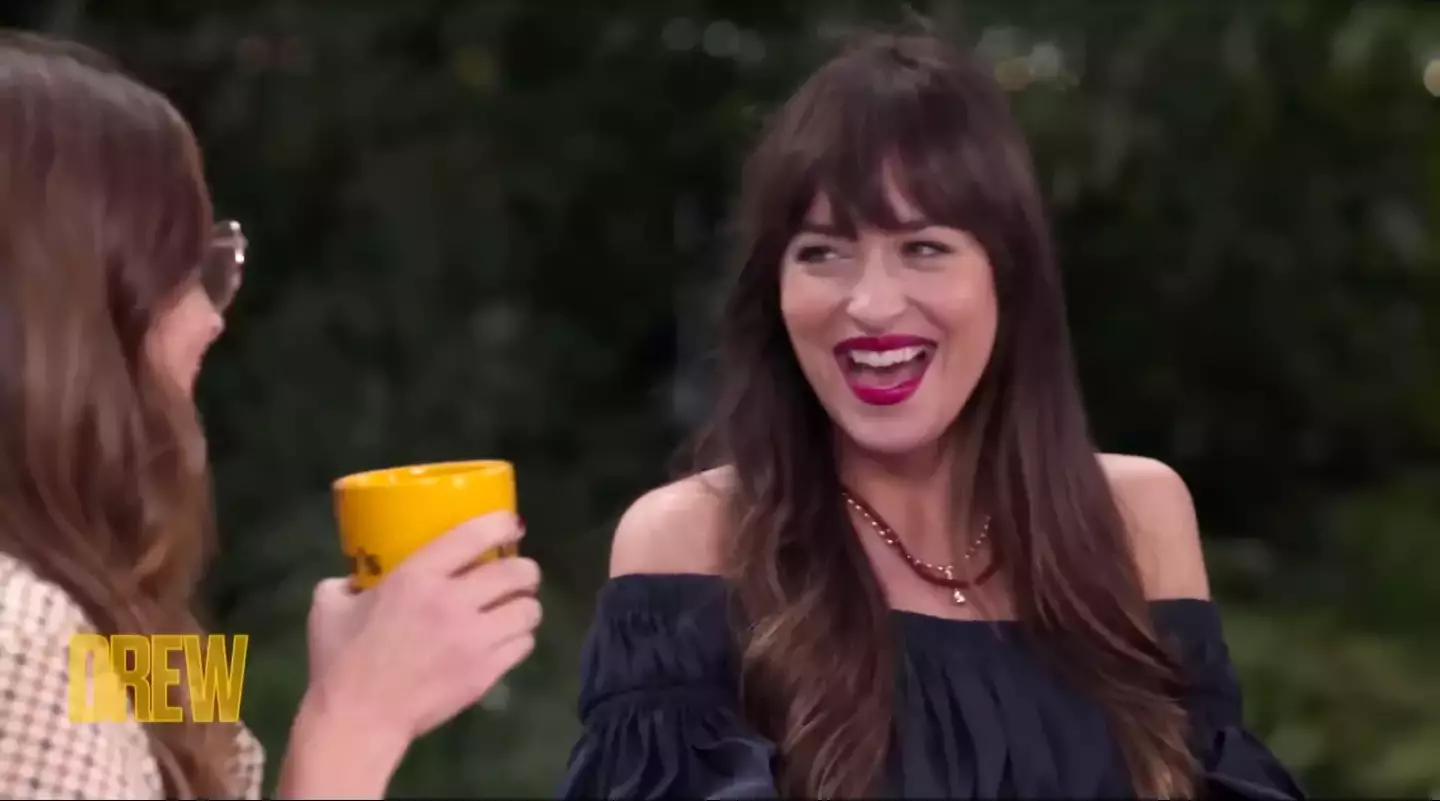 The actress touched on the awkward exchange with Drew Barrymore two years later (CBS)