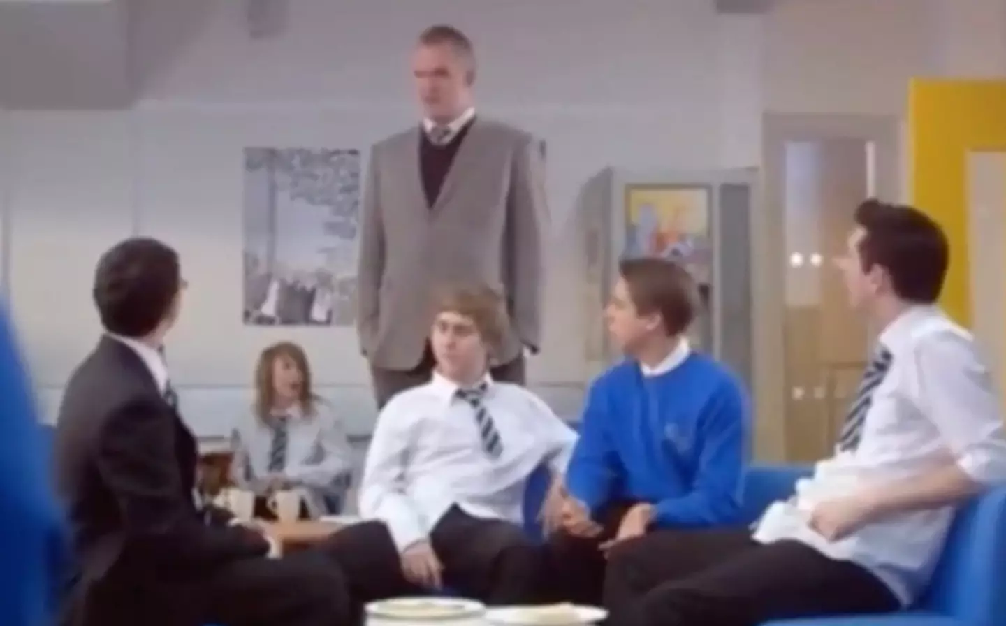 The scene was cut from the first episode of season three.