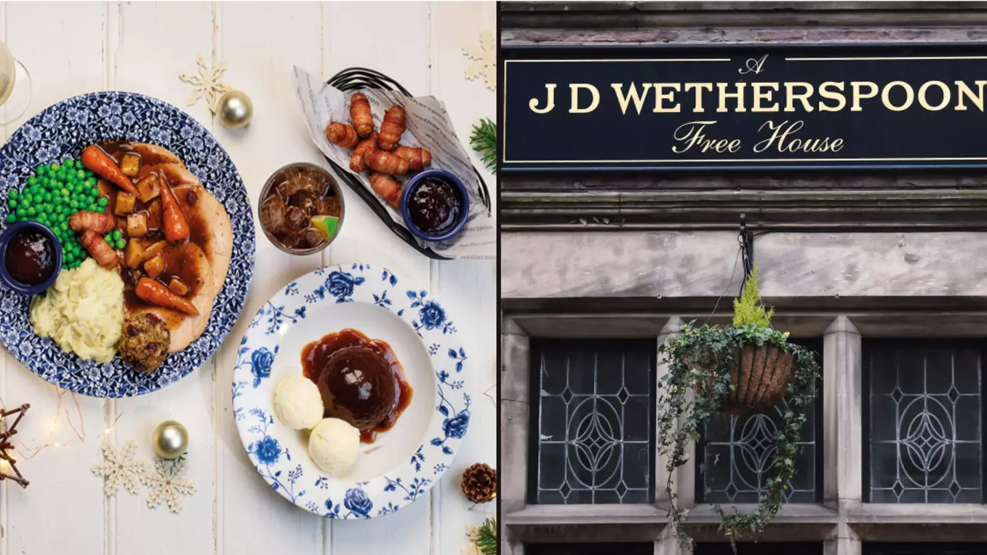 Wetherspoon is bringing back a fan favourite festive burger in new Christmas menu