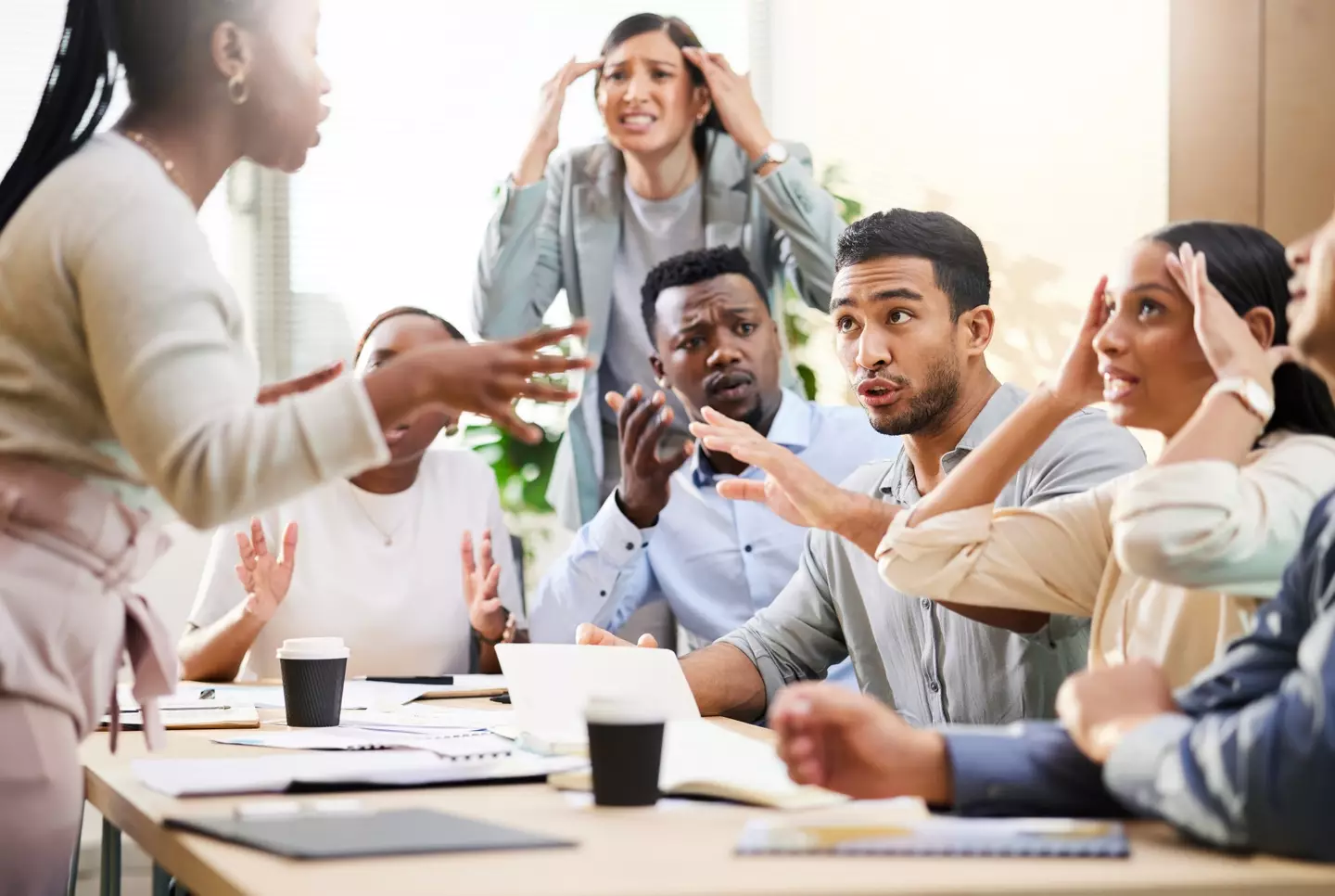 X users saying how much they hate the phrase. (Getty Stock Images/ PeopleImages)