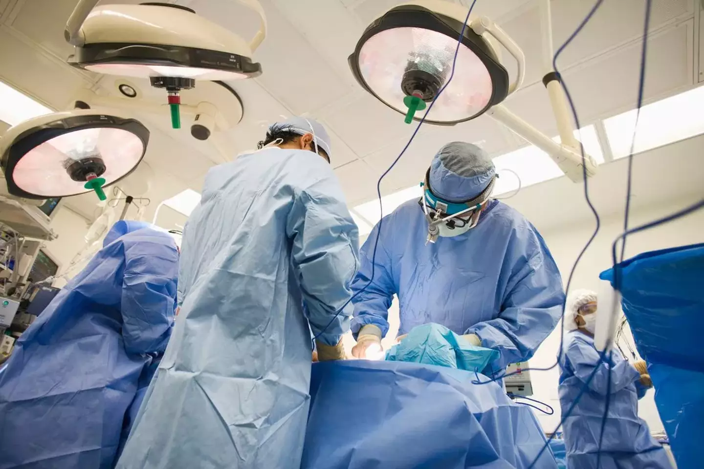 Woman who died on operating table says she saw 'something impossible' during dramatic life-saving procedure 1 She saw something horrifying over the doctor's shoulder (Getty Stock Photo)