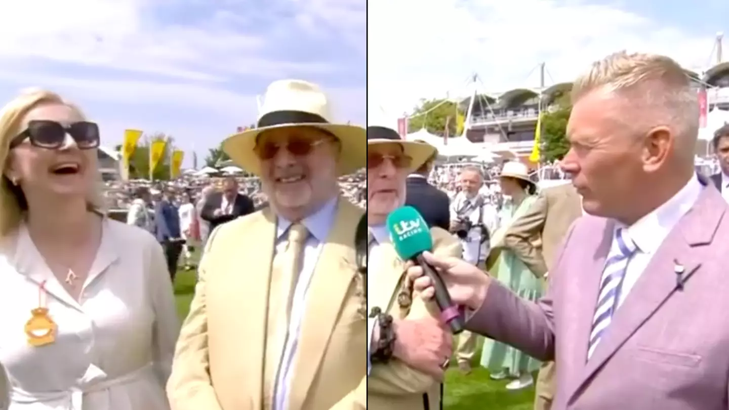 Viewers in stitches as presenter doesn't appear to realise he's stood next to ex-Prime Minister during interview