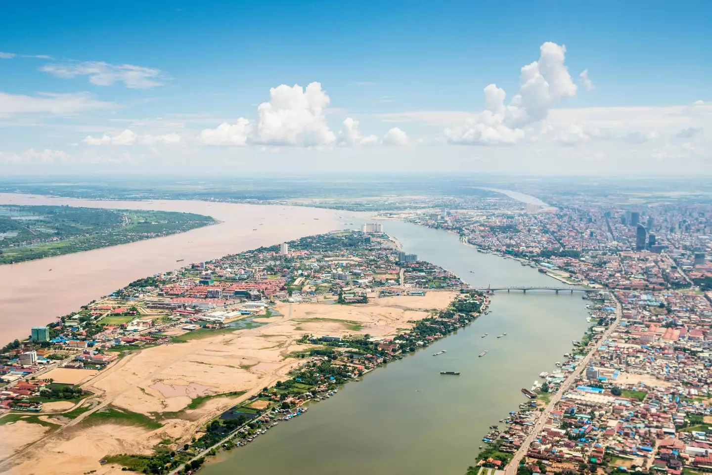 Cambodia, China, Laos, Myanmar, Thailand and Vietnam.