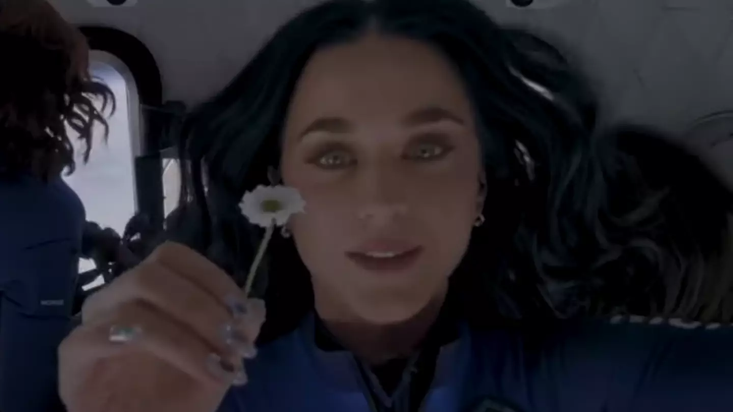 Conspiracy theorists claim Blue Origin mission was 'Hollywood fake' and video of Katy Perry in space was actually CGI