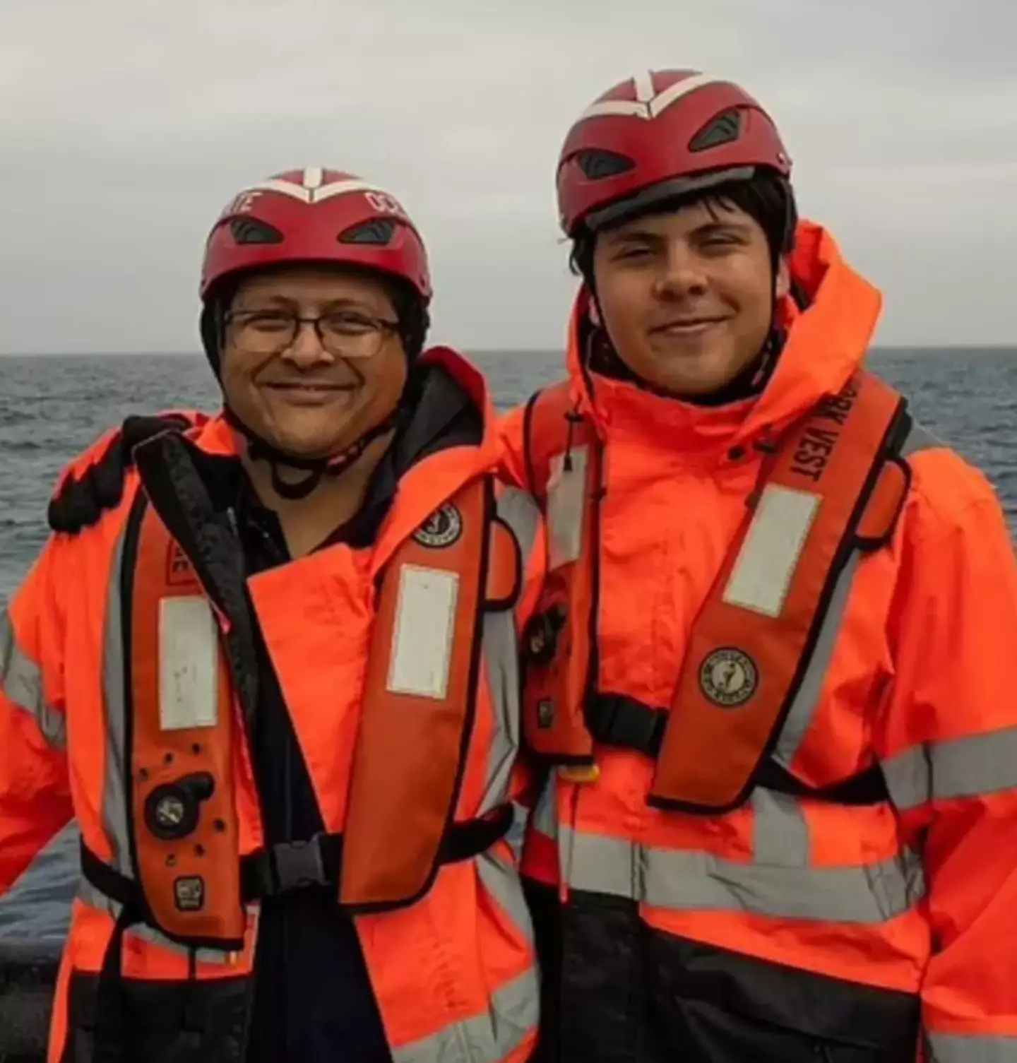 Shahzada Dawood, 58, and his son Suleman, 19.