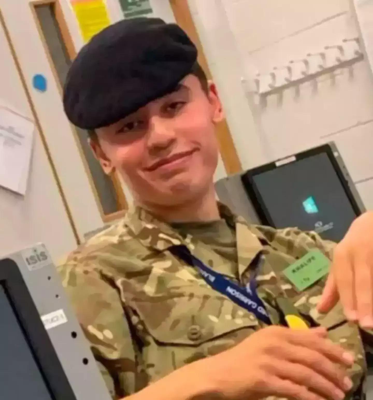 Khalife previously joined the Army Foundation College in Harrogate at 16 years old.