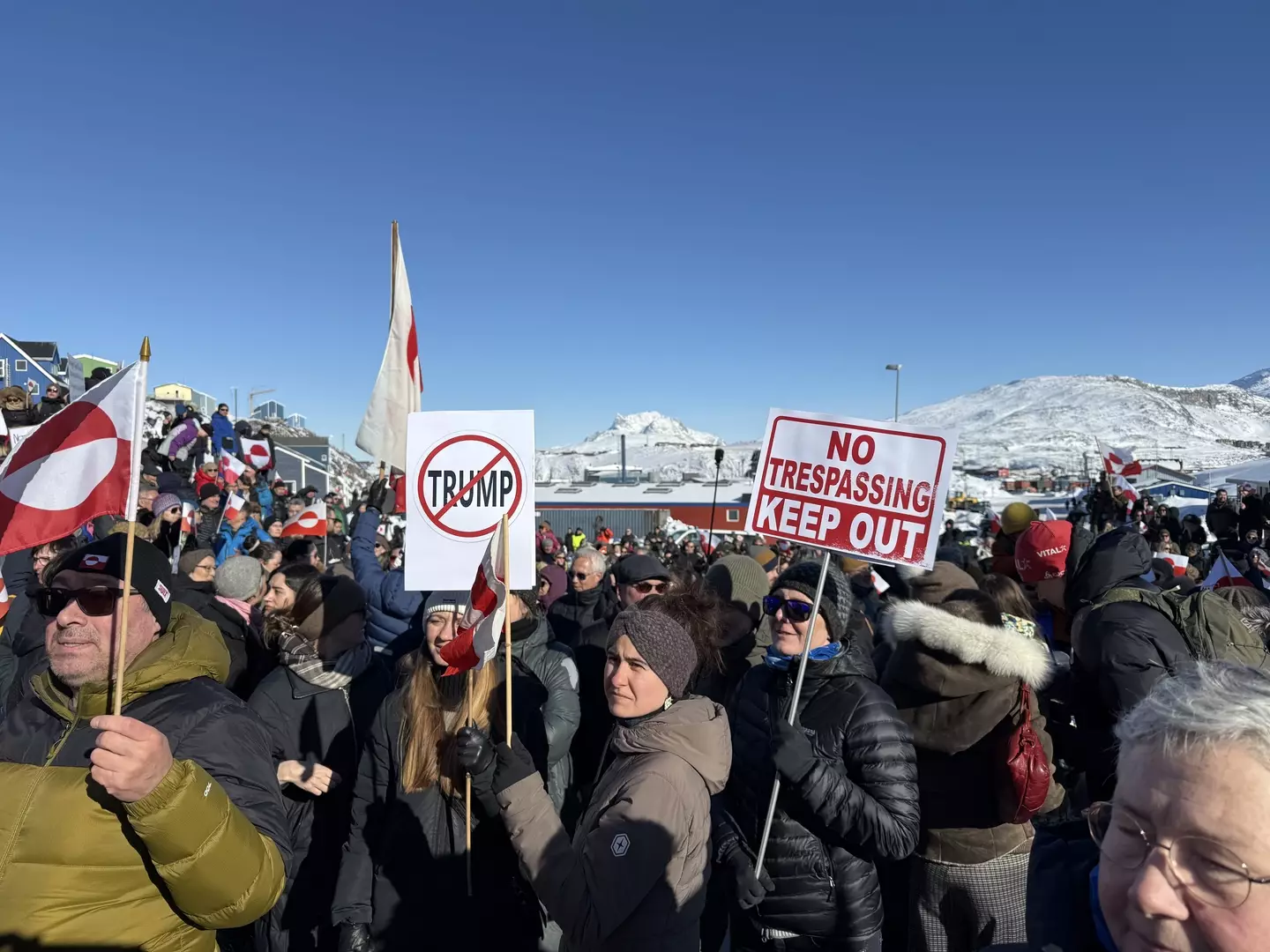 Greenlanders have made it abundantly clear they don't want Donald Trump (Ahmet Gurhan Kartal/Anadolu via Getty Images)