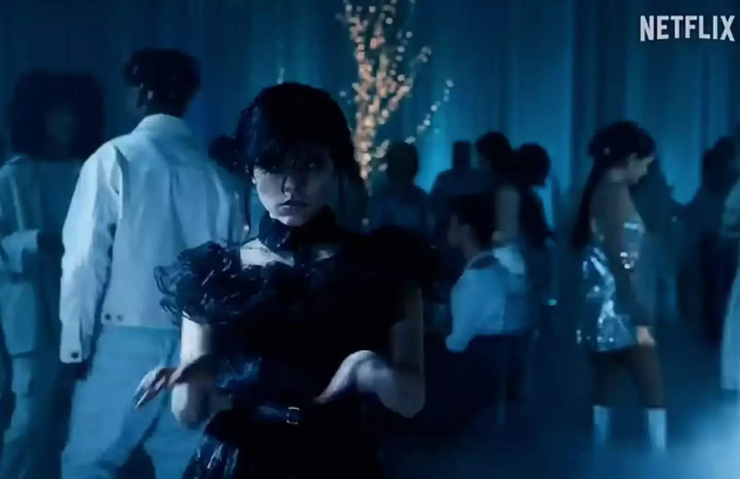 Wednesday's dance has gone viral.