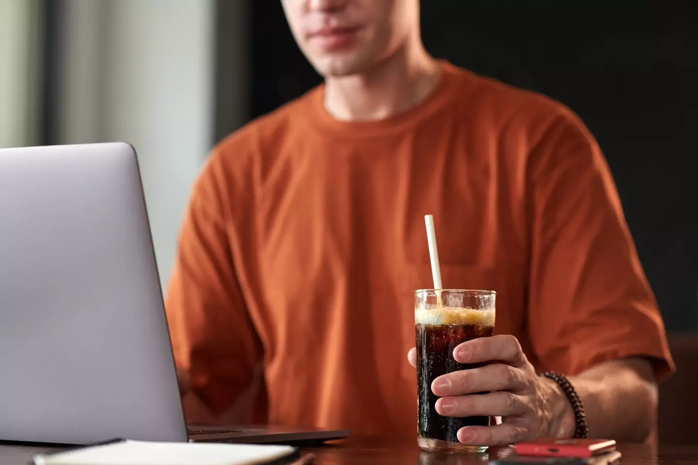 He was drinking about seven litres of fizzy drink a day for 10 years, eventually he ended up in the hospital. (Getty Stock Photo)