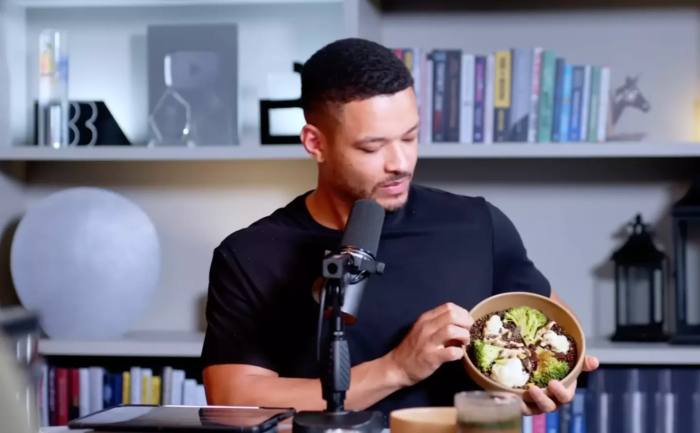 Johnson also shared examples of what he eats.