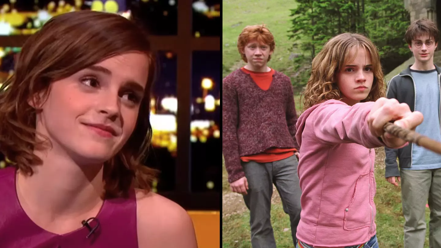 Emma Watson admitted she had a 'terrible crush' on Harry Potter co-star during filming