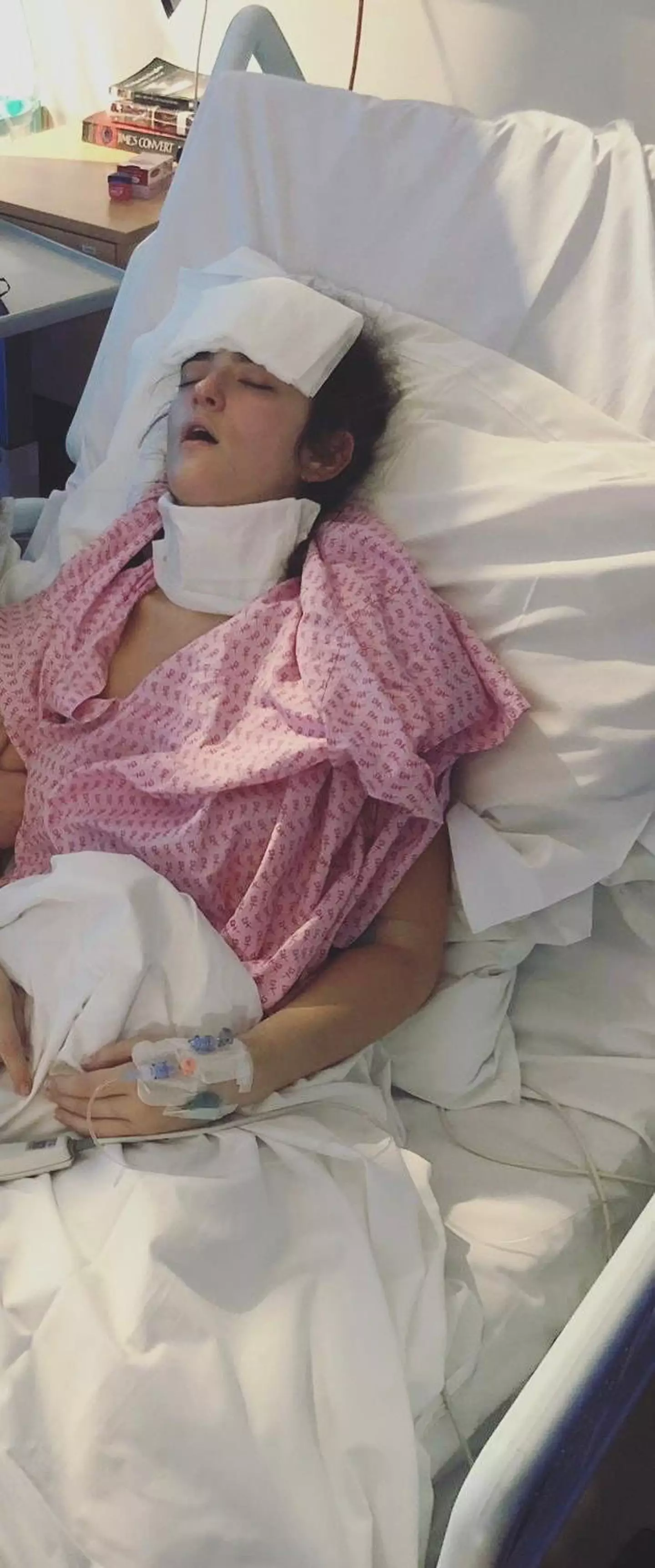 The 28-year-old claims doctors repeatedly dismissed her symptoms (SWNS)