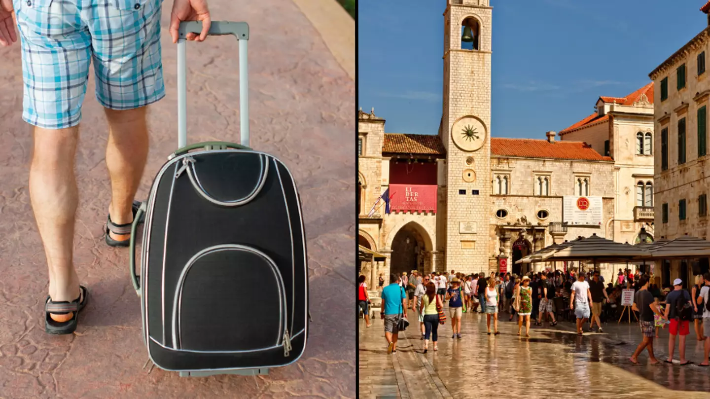Holidaymakers visiting Croatia could be fined £228 for wheeling their suitcases