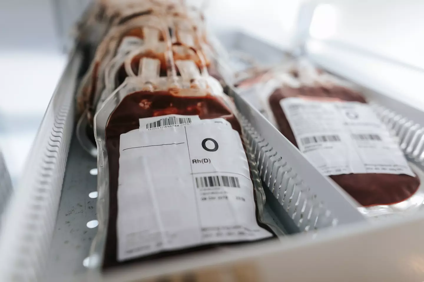 She's one of the few people who couldn't get blood from O negative, which is considered the universal donor (Getty Stock Photo)