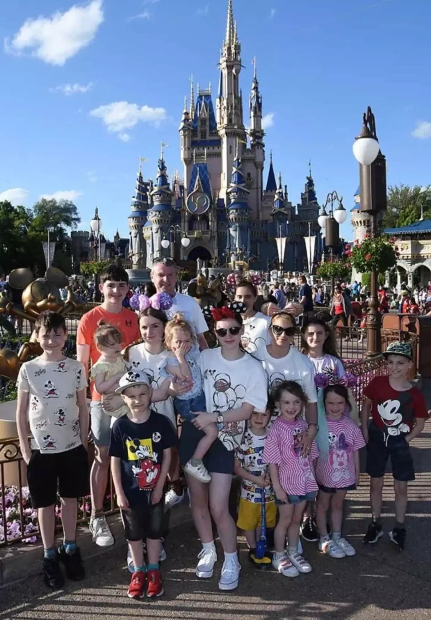 The family got in trouble for a holiday to Disney World (Instagram/@theradfordfamily)