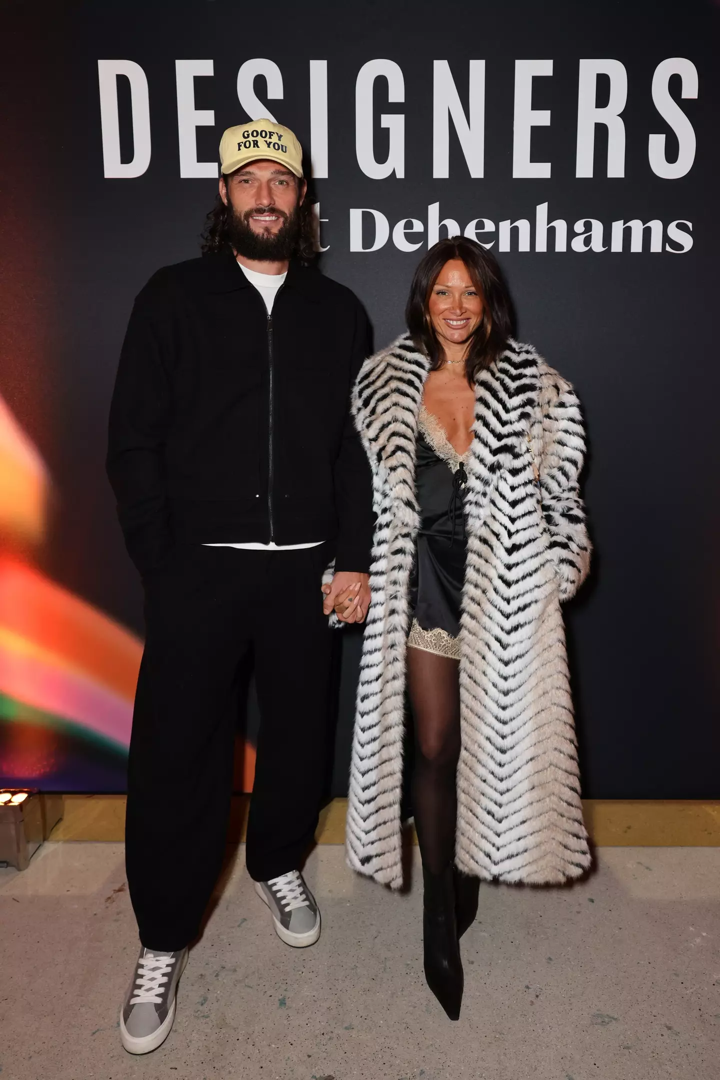 Caroll and his girlfriend Lou Tesdale (Max Cisotti/Dave Benett/Getty Images for Designers at Debenhams)