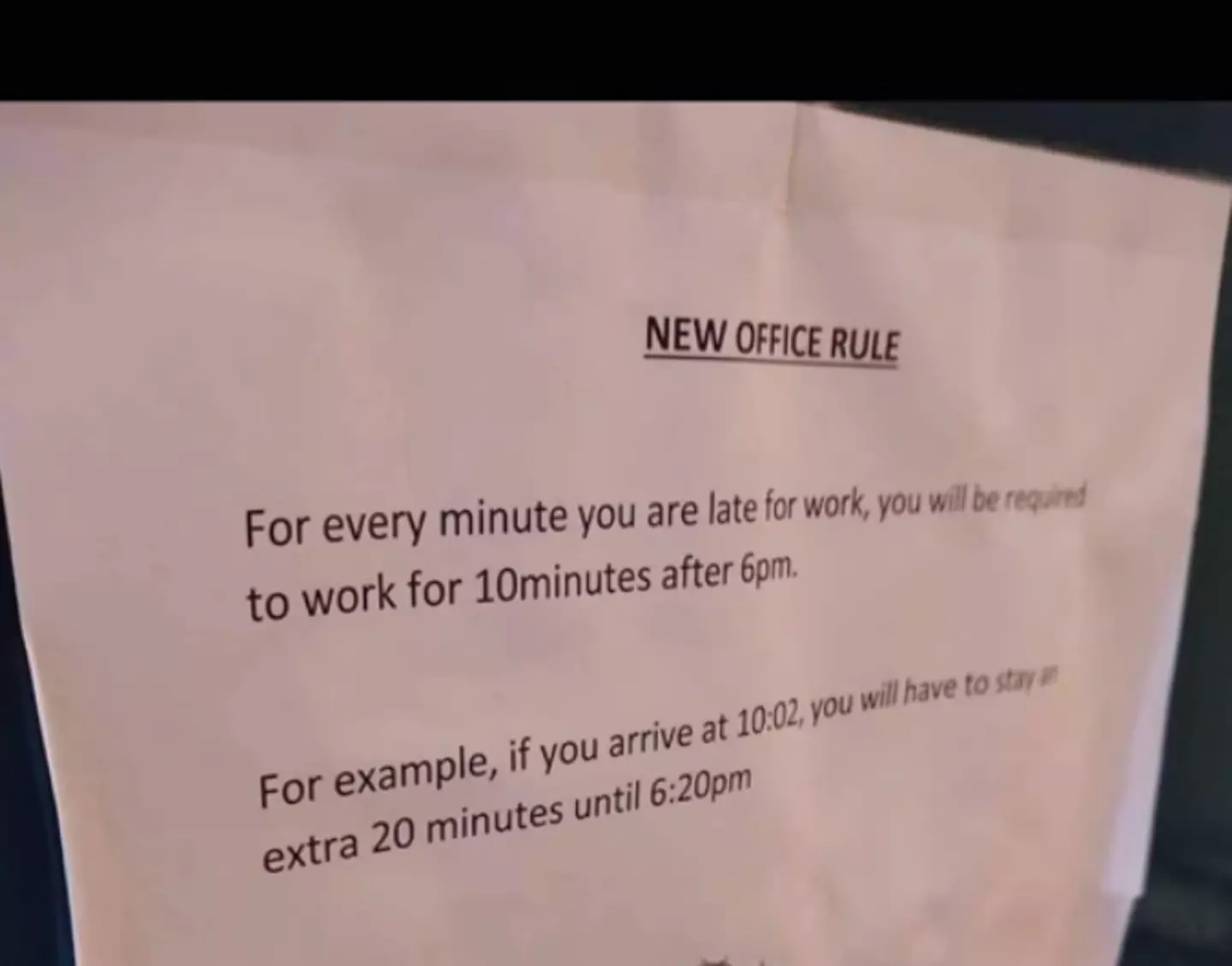 The rule left several viewers furious. (Tiktok/@_cal_cifer)