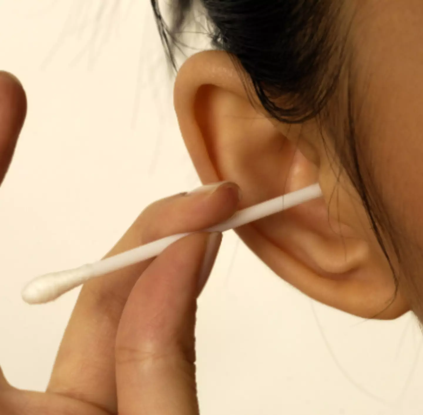 If your ears start to leak with earwax, you should see a doctor.