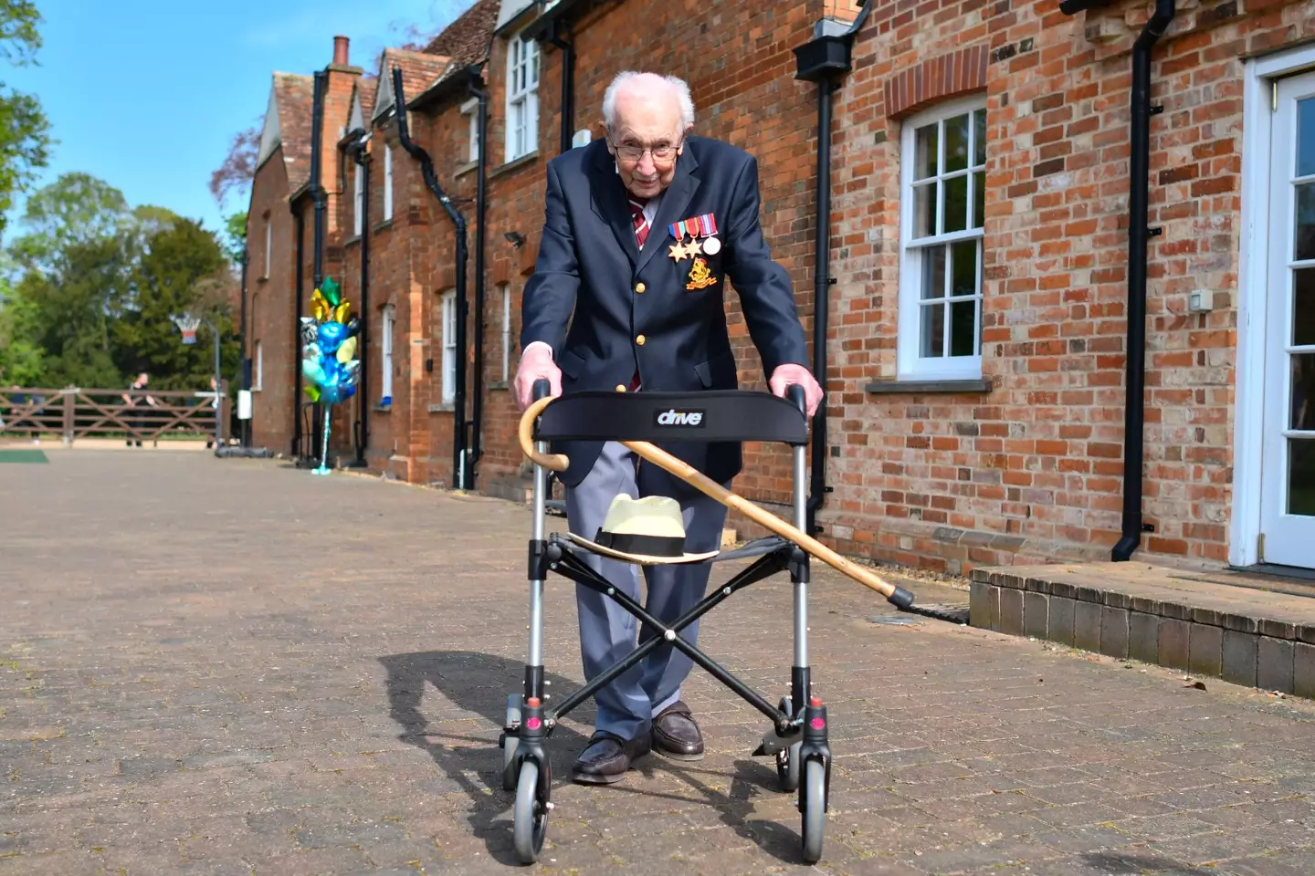 Captain Sir Tom Moore died shortly after being on holiday with his family.