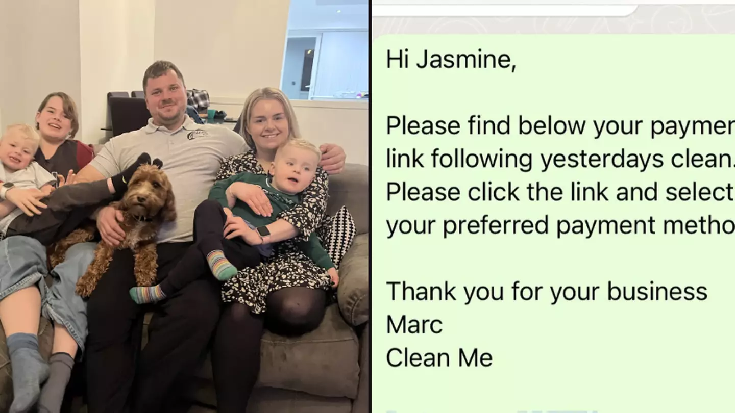 Man charges his own wife £700 after spending six hours deep cleaning the house