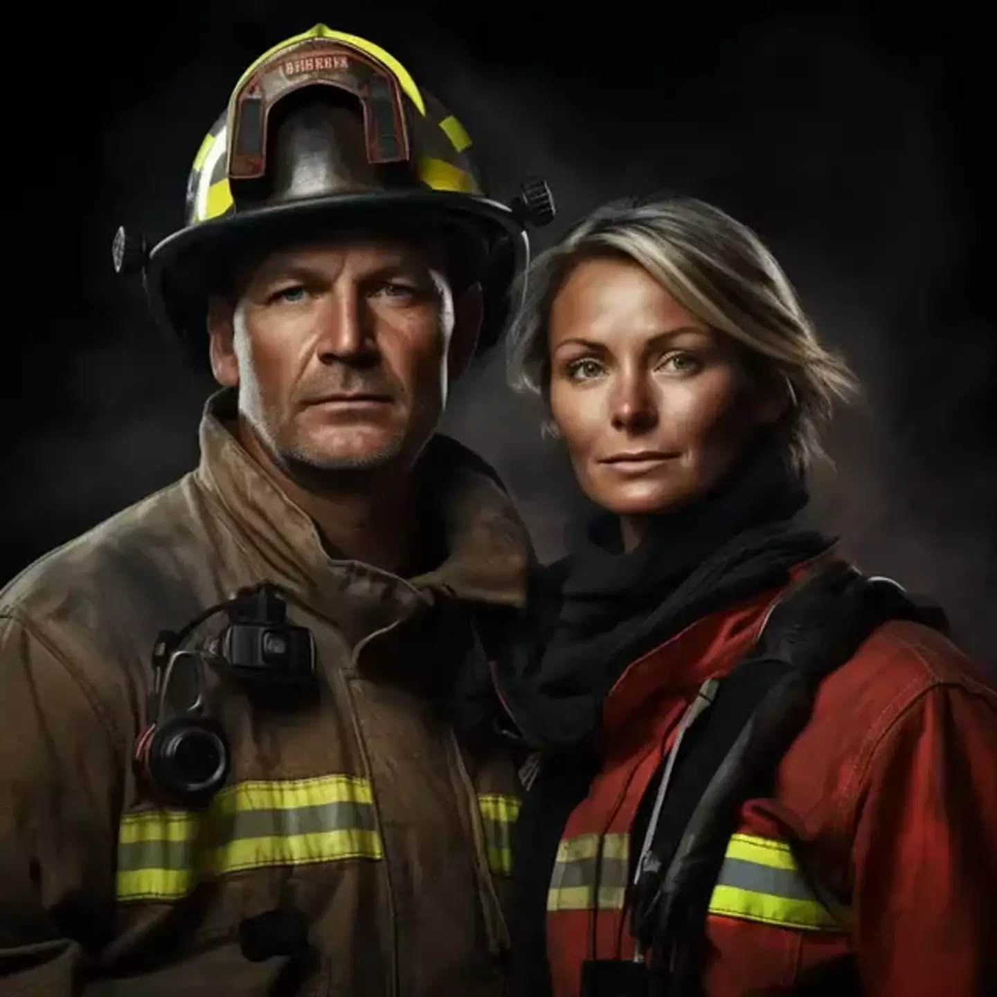 This looks like an advert for a very serious series of Station 19.