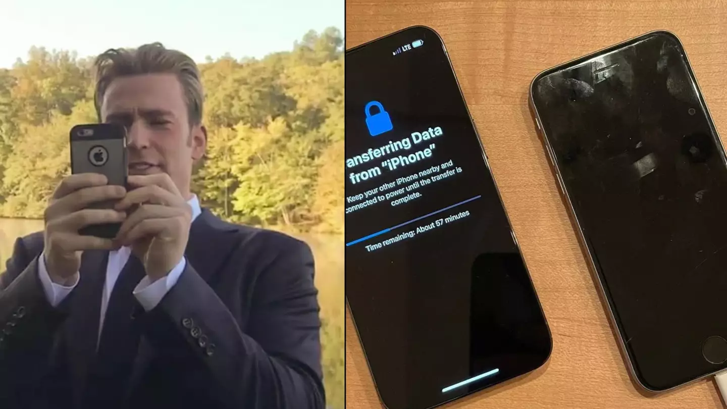 Chris Evans Announces He's Finally Replaced His iPhone 6
