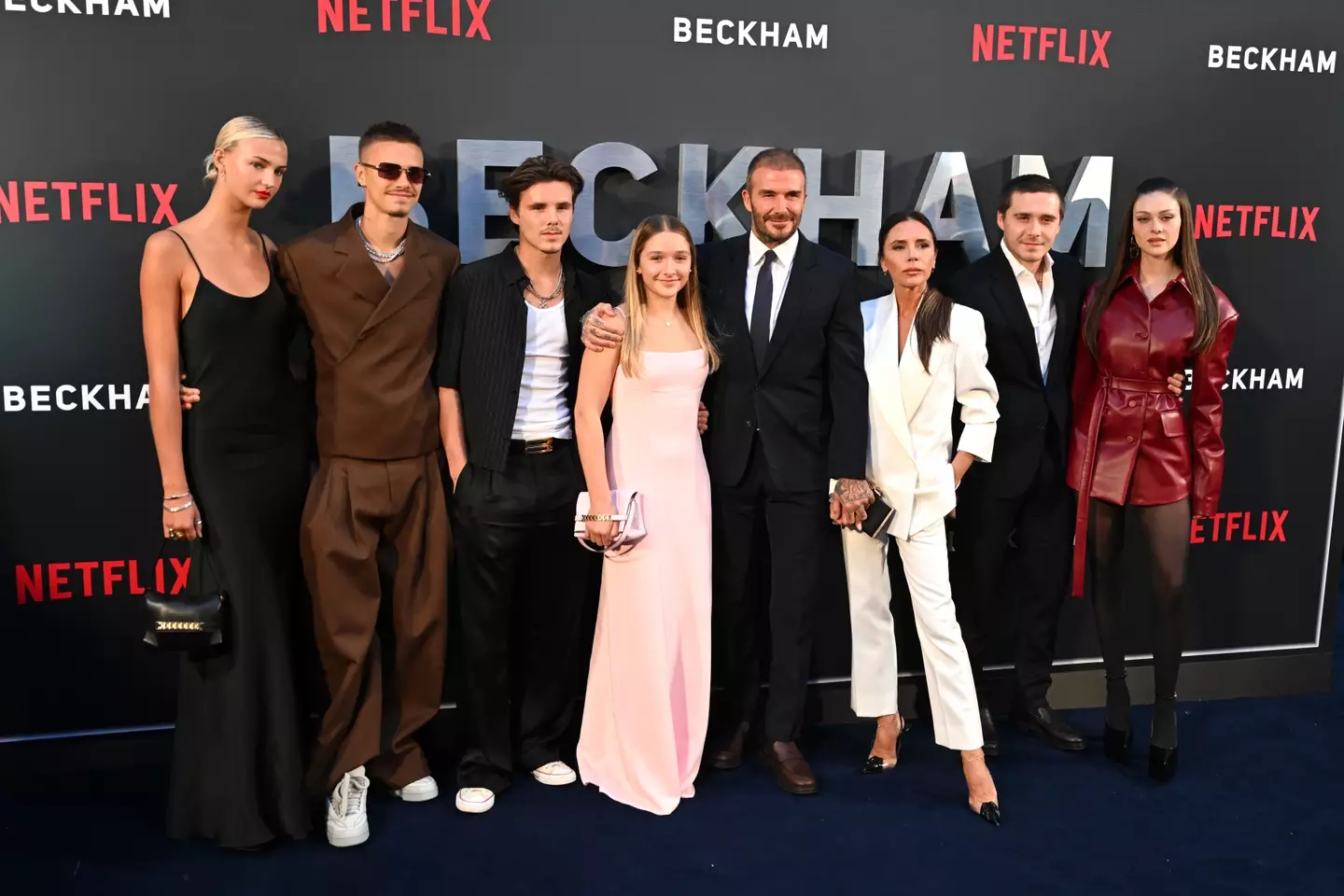 The Beckhams share four kids. (Samir Hussein/WireImage)