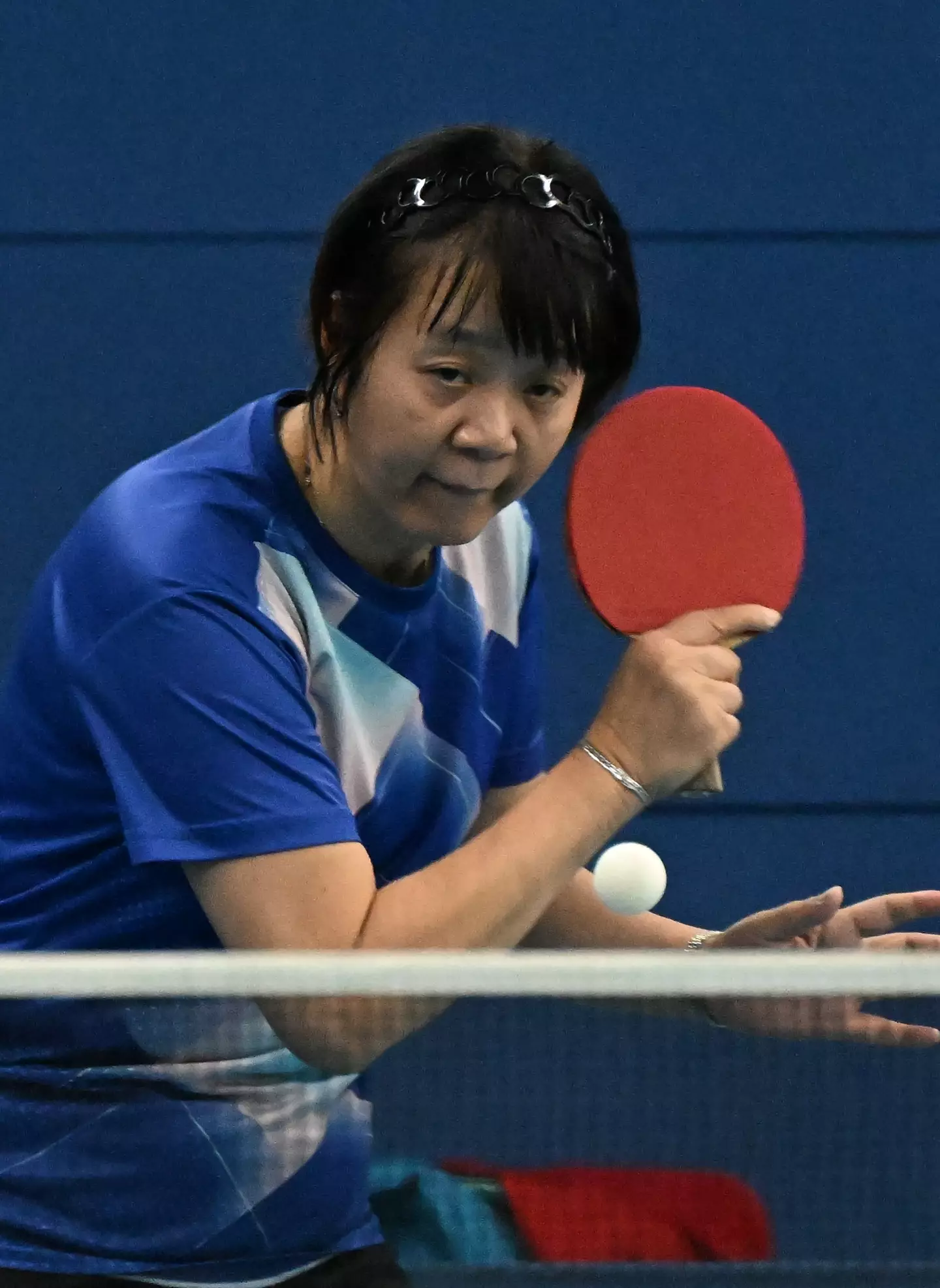 She gave up the game for 20 years. (RODRIGO ARANGUA/AFP via Getty Images)