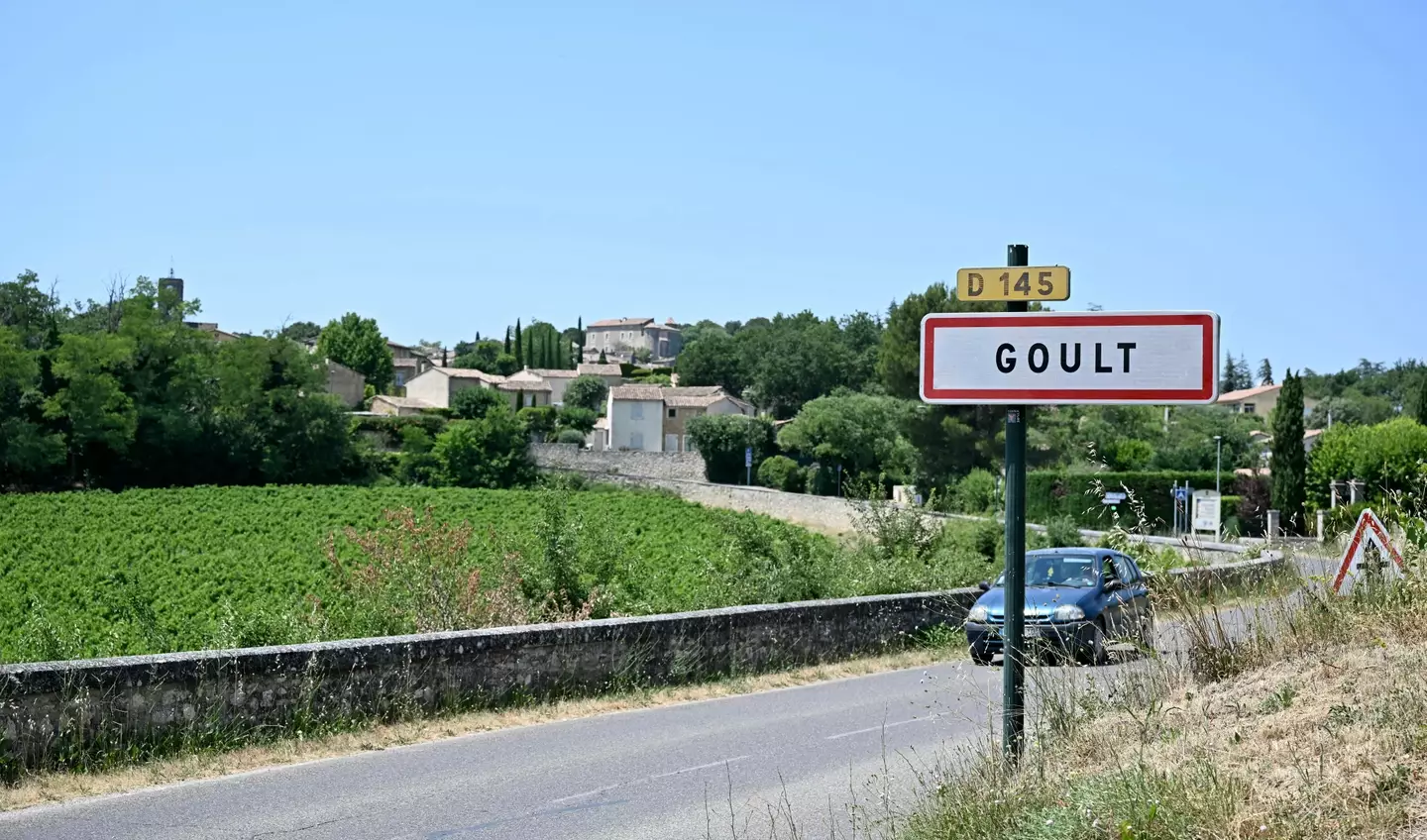 The French village of Goult has been rocked by the shock shooting (GABRIEL BOUYS/AFP via Getty Images)