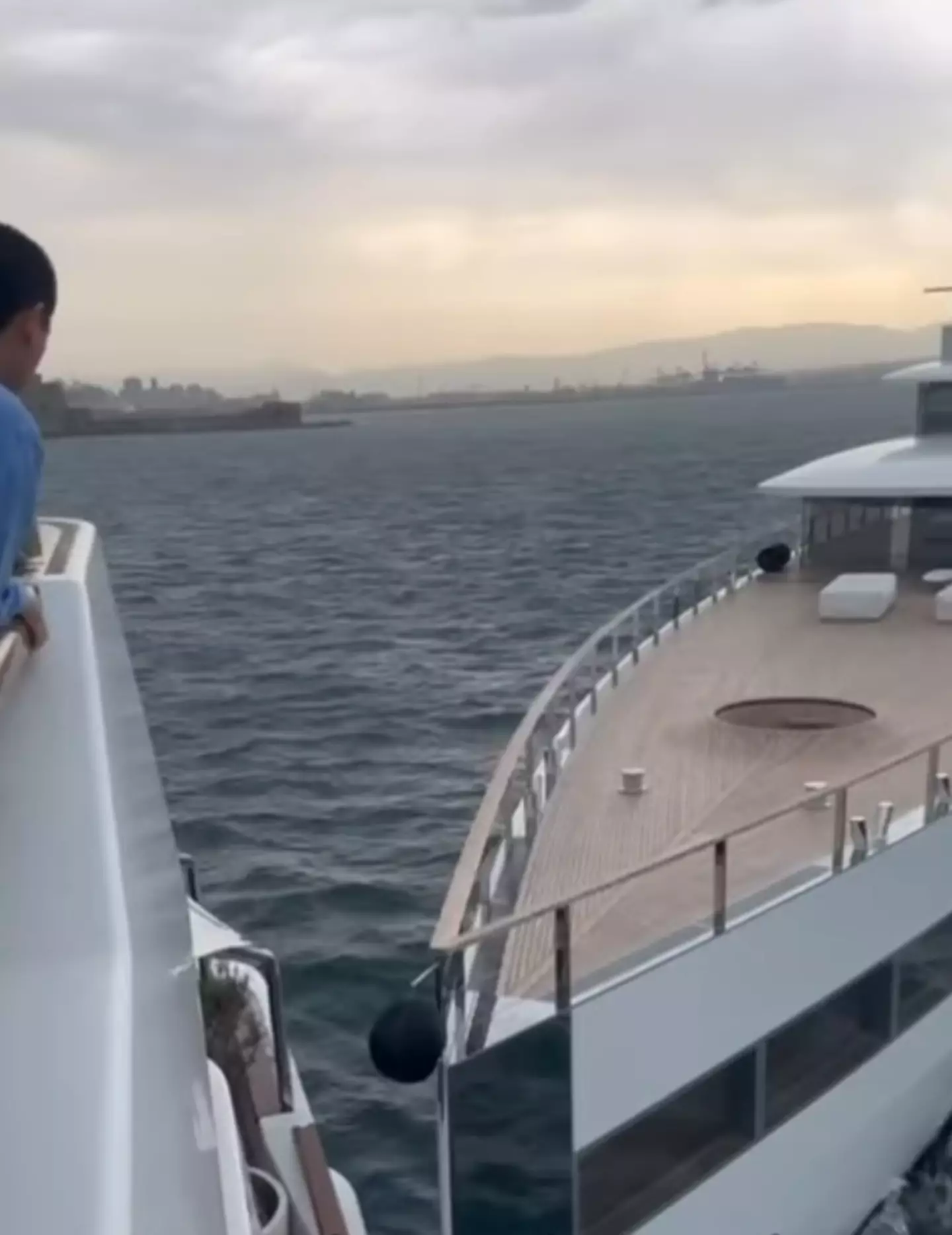 Neither Salinas or Jobs' widow were onboard at the time of the collision. (Instagram/@ricardosalinas)