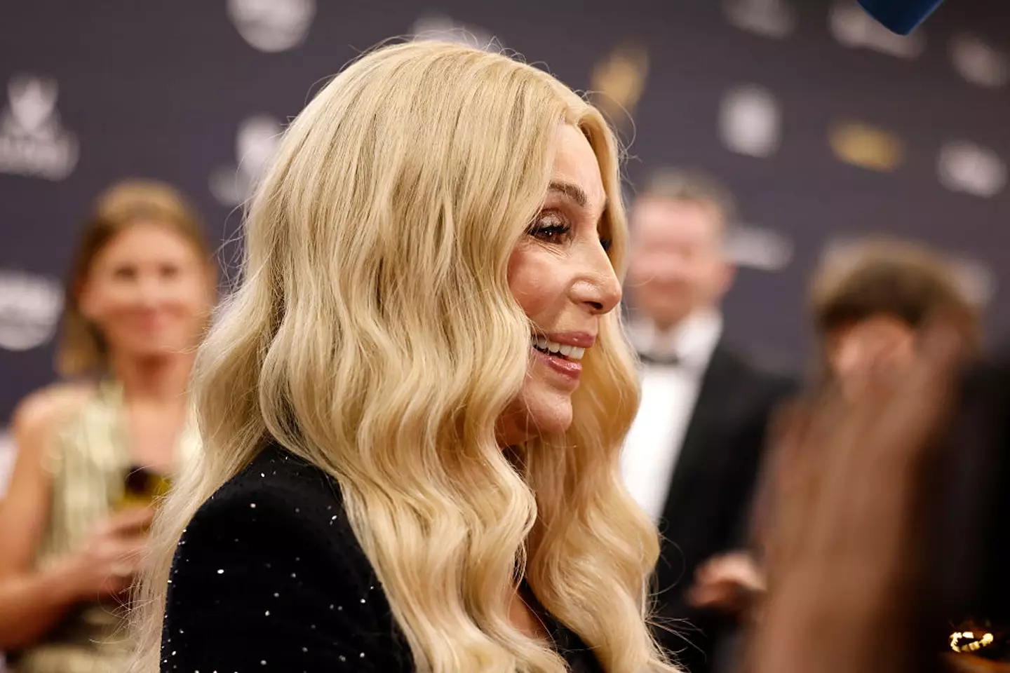 Cher and Shepard had a joke about his marriage to Kristen Bell, and he said they both thought what she said was 'hysterical' (Franziska Krug/Getty Images)