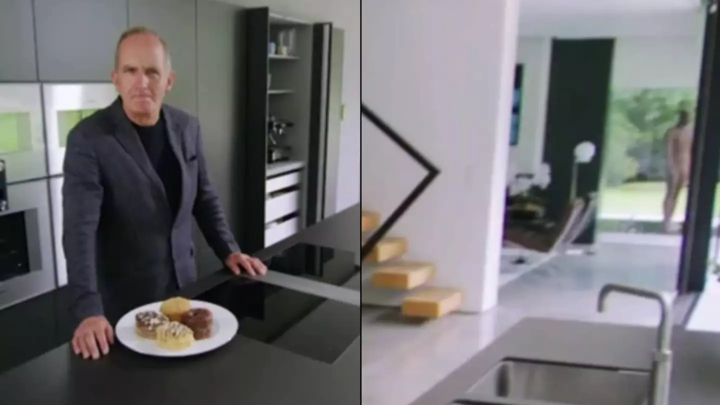 'Naked man' appears to be standing behind Kevin McCloud on Grand Designs