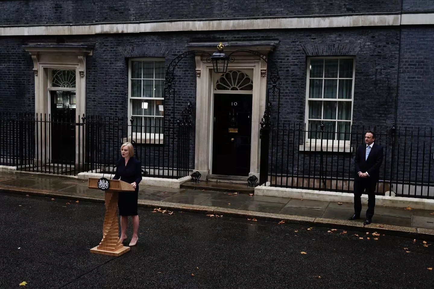 Liz Truss announced her resignation as prime minister.