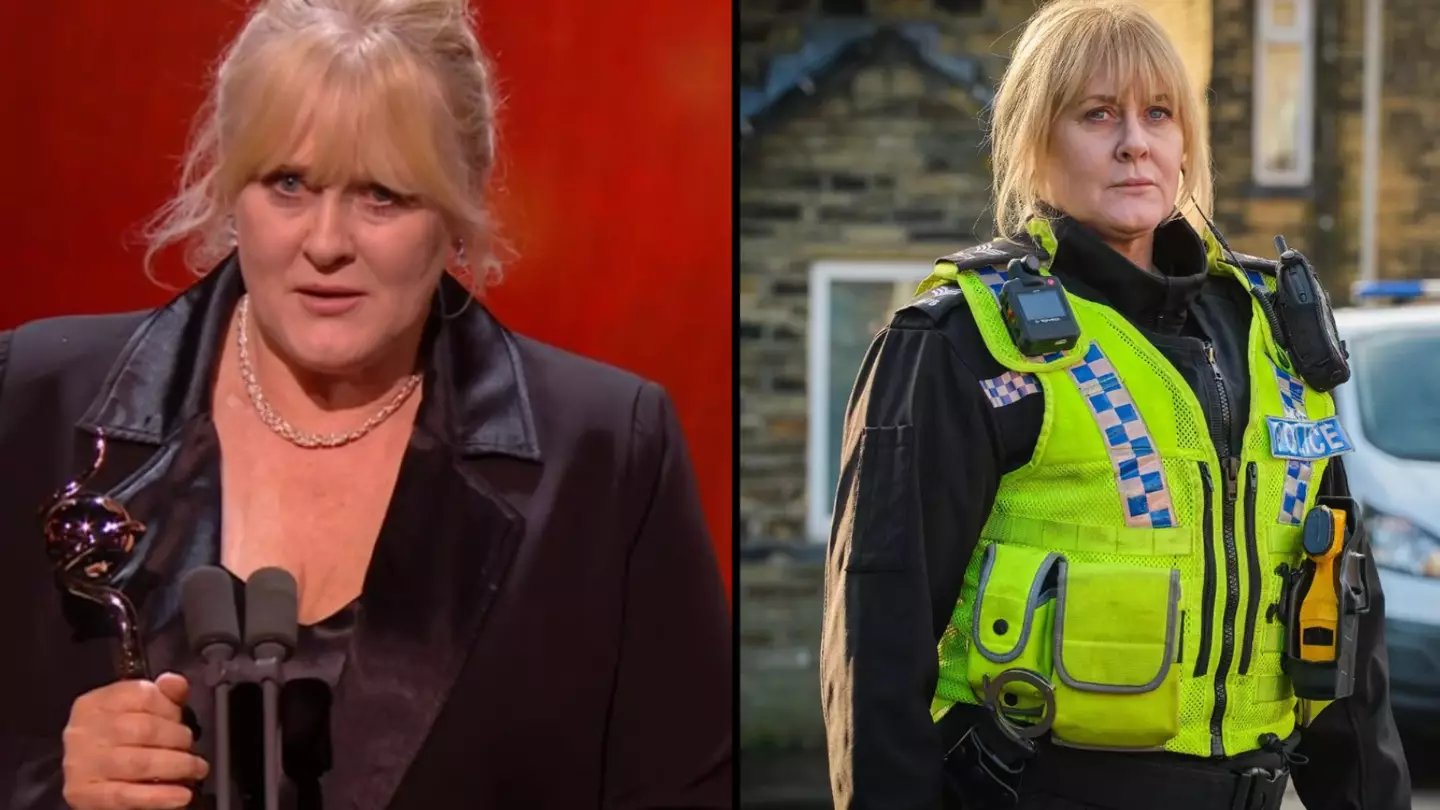 Sarah Lancashire leaves Happy Valley fans in disbelief with real accent at NTAs