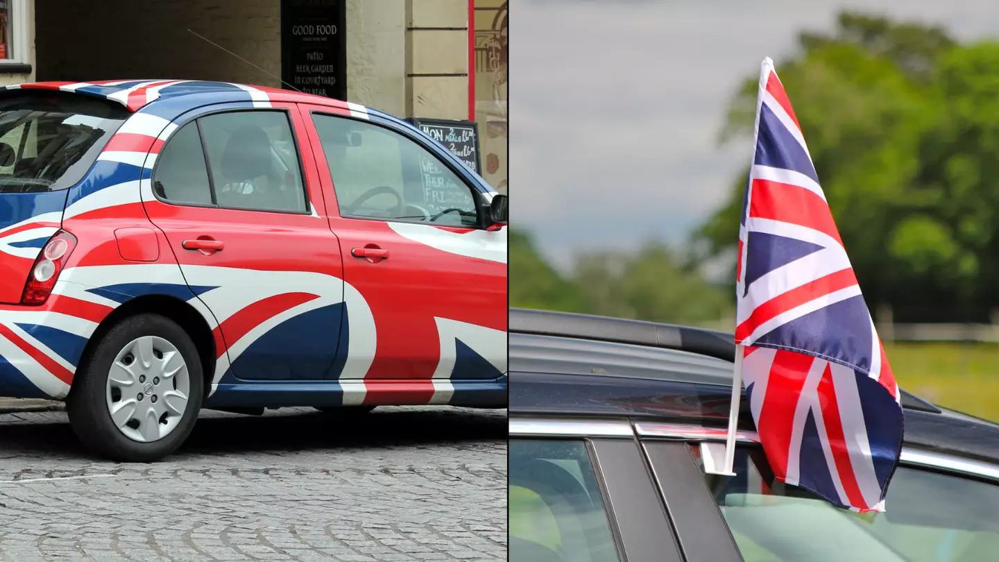 Jubilee Decorations On Your Car Could Land You A £2,500 Fine