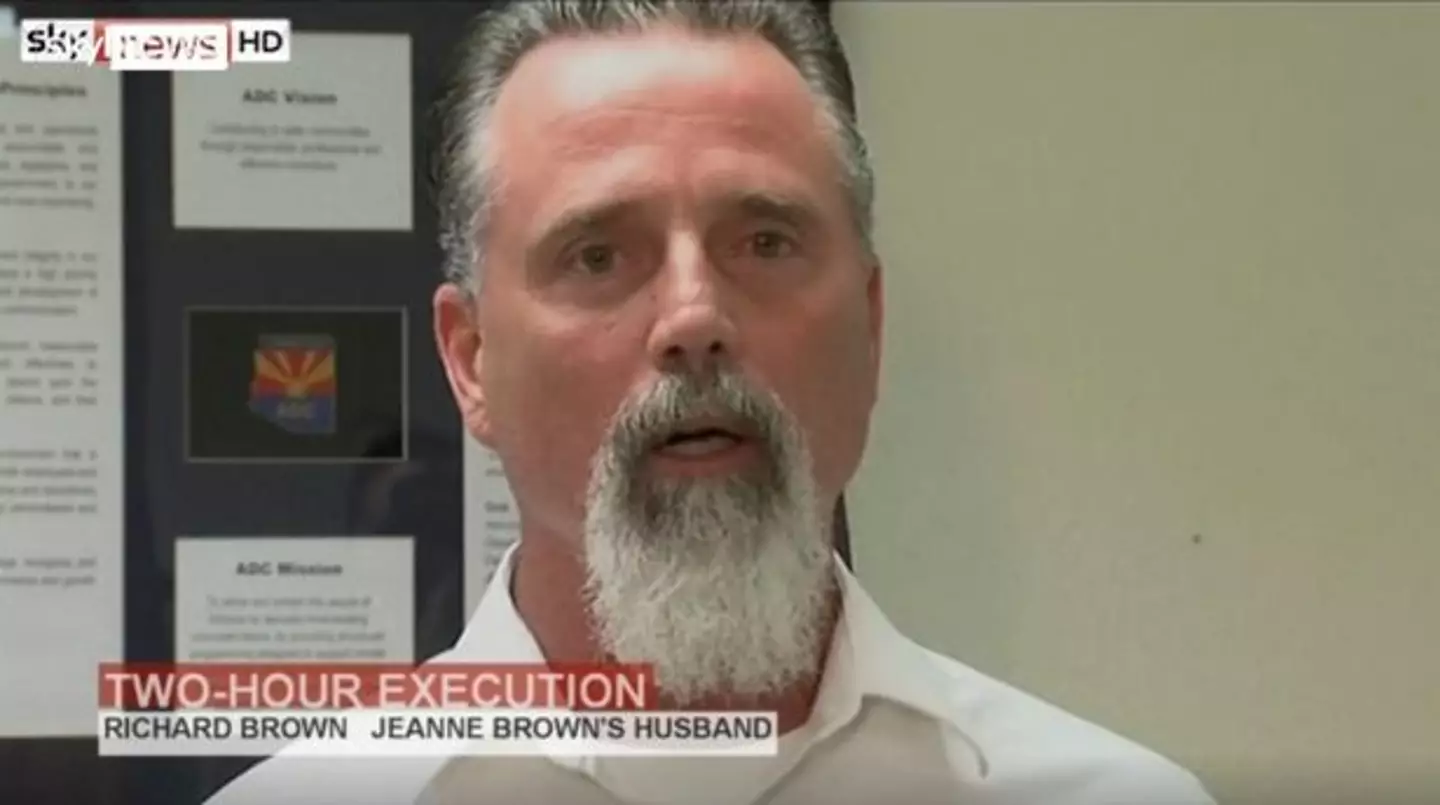 Richard Brown, Debbie's brother-in-law, said now his family can 'rest in peace'.