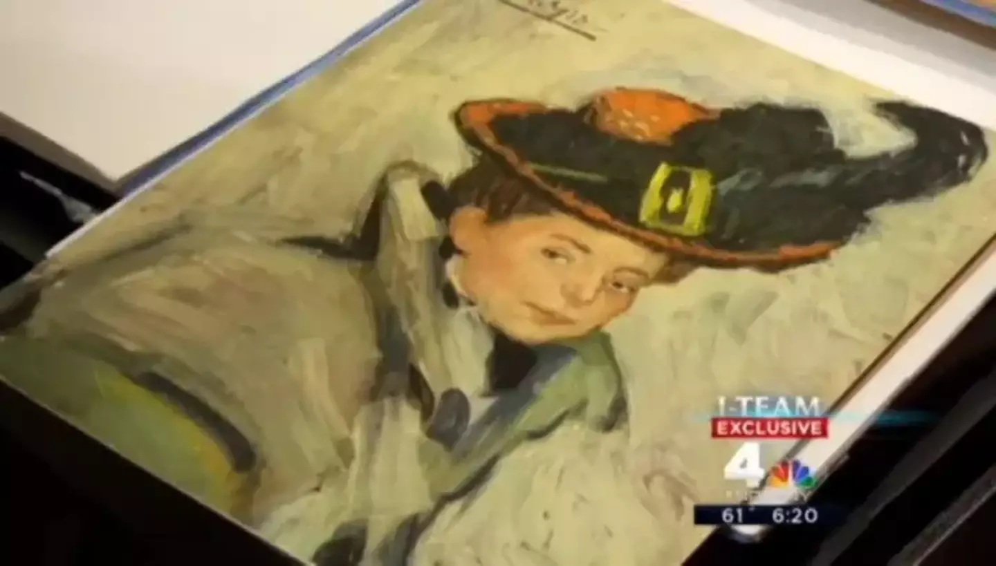 It was deemed to be a replica. (NBC)