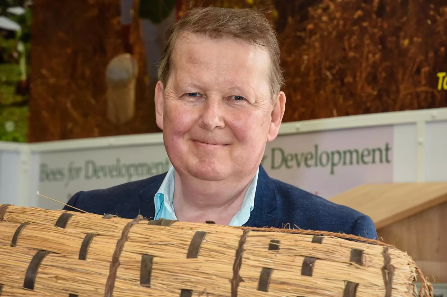 Bill Turnbull at the Chelsea Flower Show in 2018.