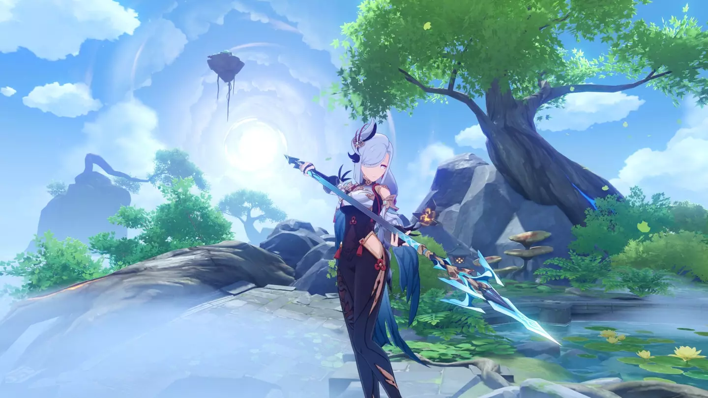 Genshin Impact's Shenhe (Genshin Impact: YouTube)