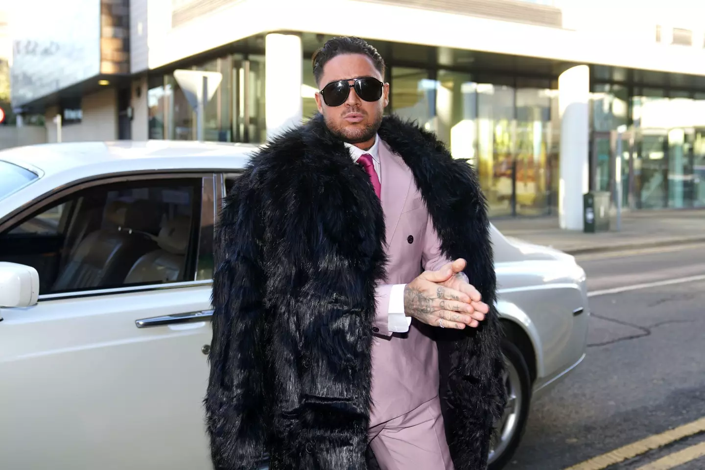 Stephen Bear pictured arriving at Chelmsford Crown Court in December 2022.