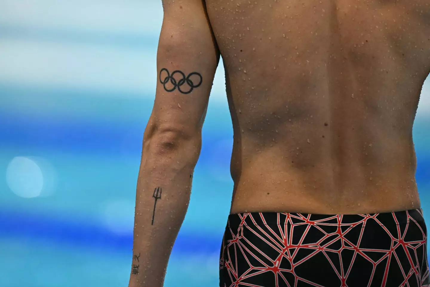 Olympic rings no longer have to be covered up (JONATHAN NACKSTRAND/AFP via Getty Images)