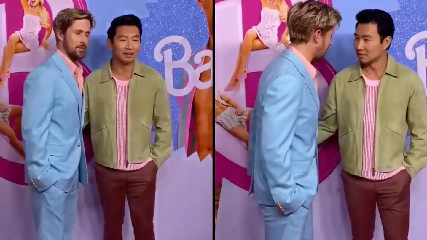 Simu Liu addresses extremely awkward moment Ryan Gosling removed his hand on red carpet