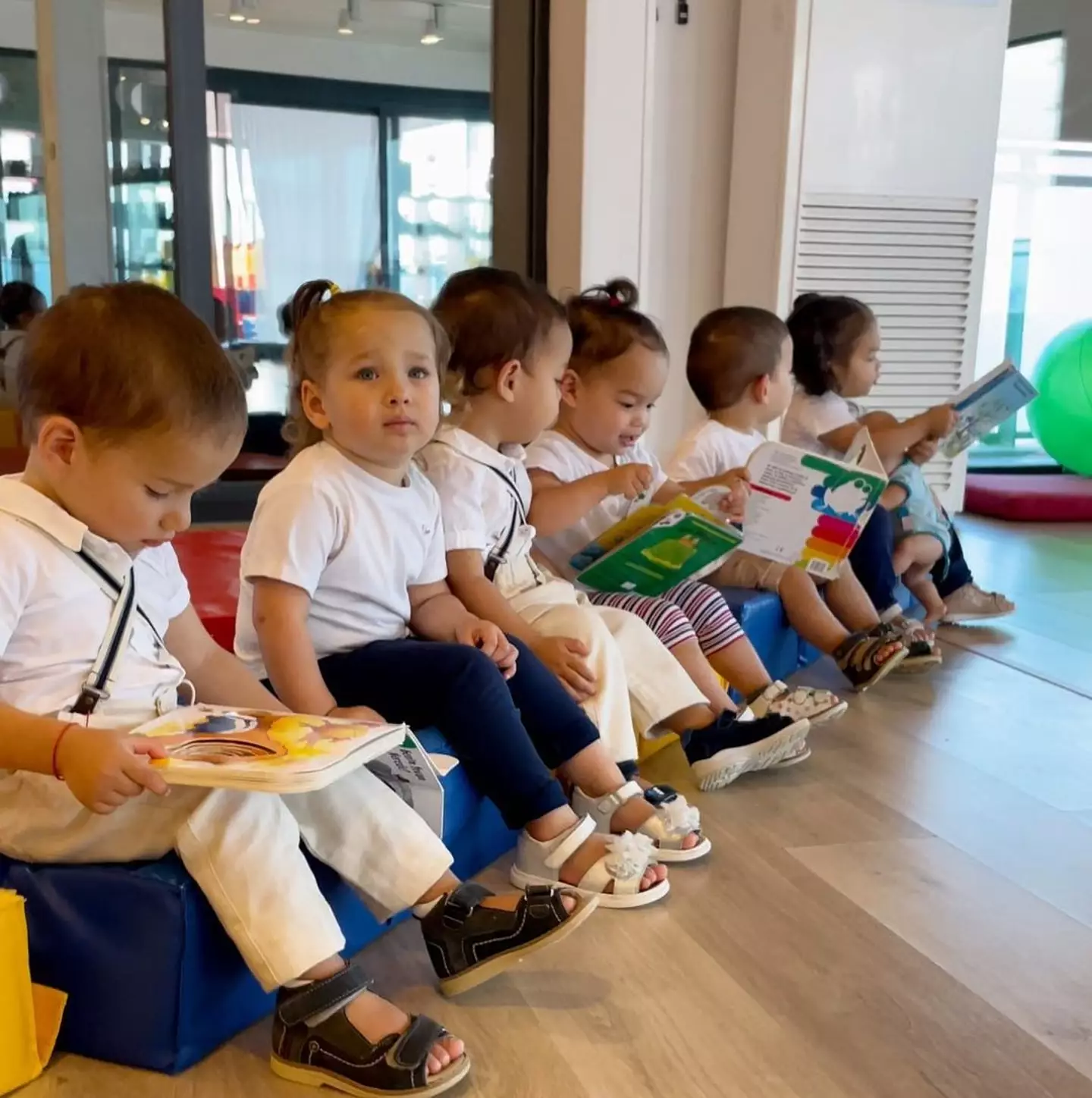 The couple spend £4,000 a week on essentials for their babies.