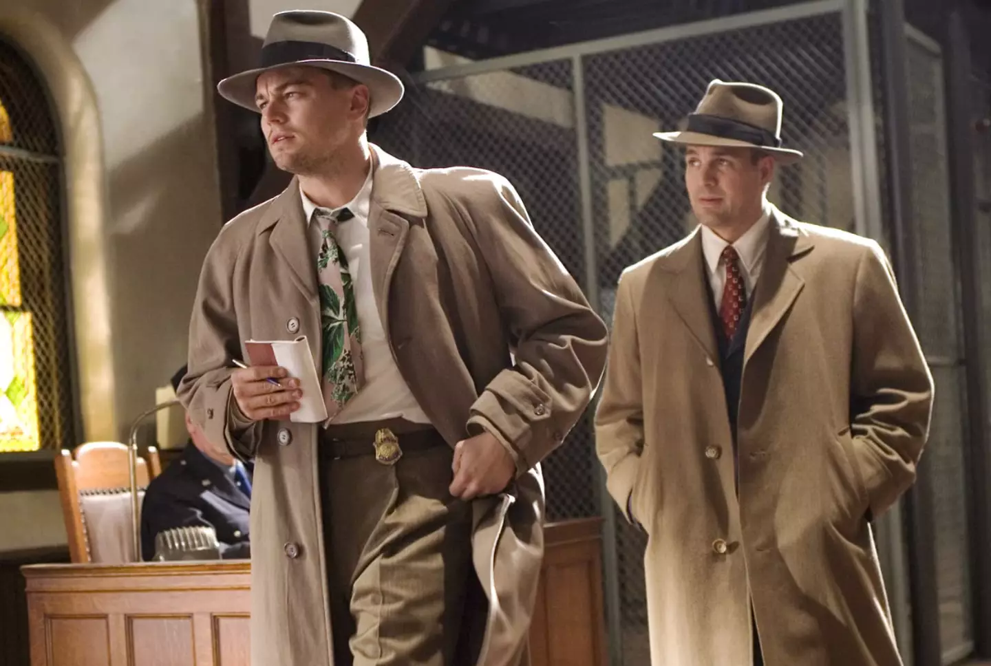 Leonardo DiCaprio and Mark Ruffalo in Shutter Island.