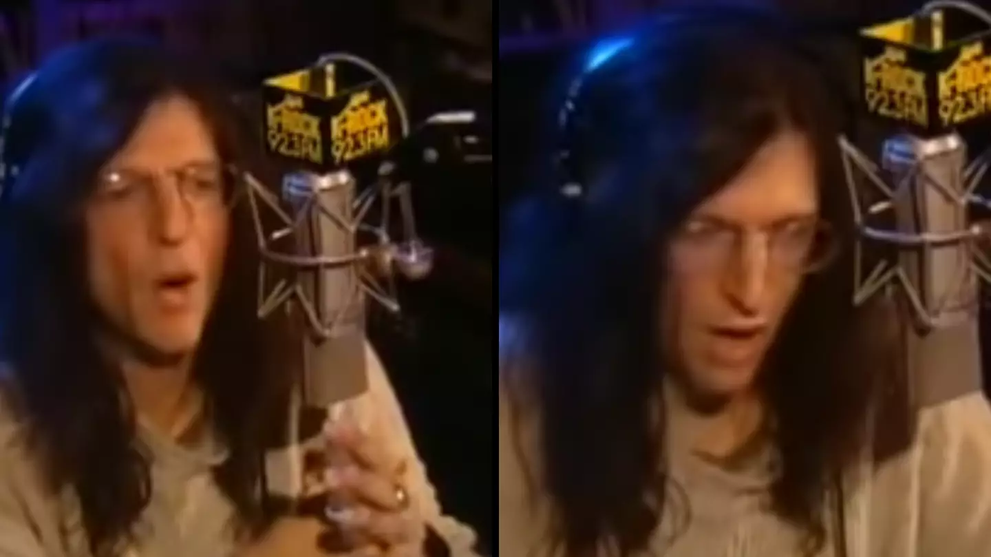 Radio host Howard Stern once talked a suicidal man off a bridge live on air