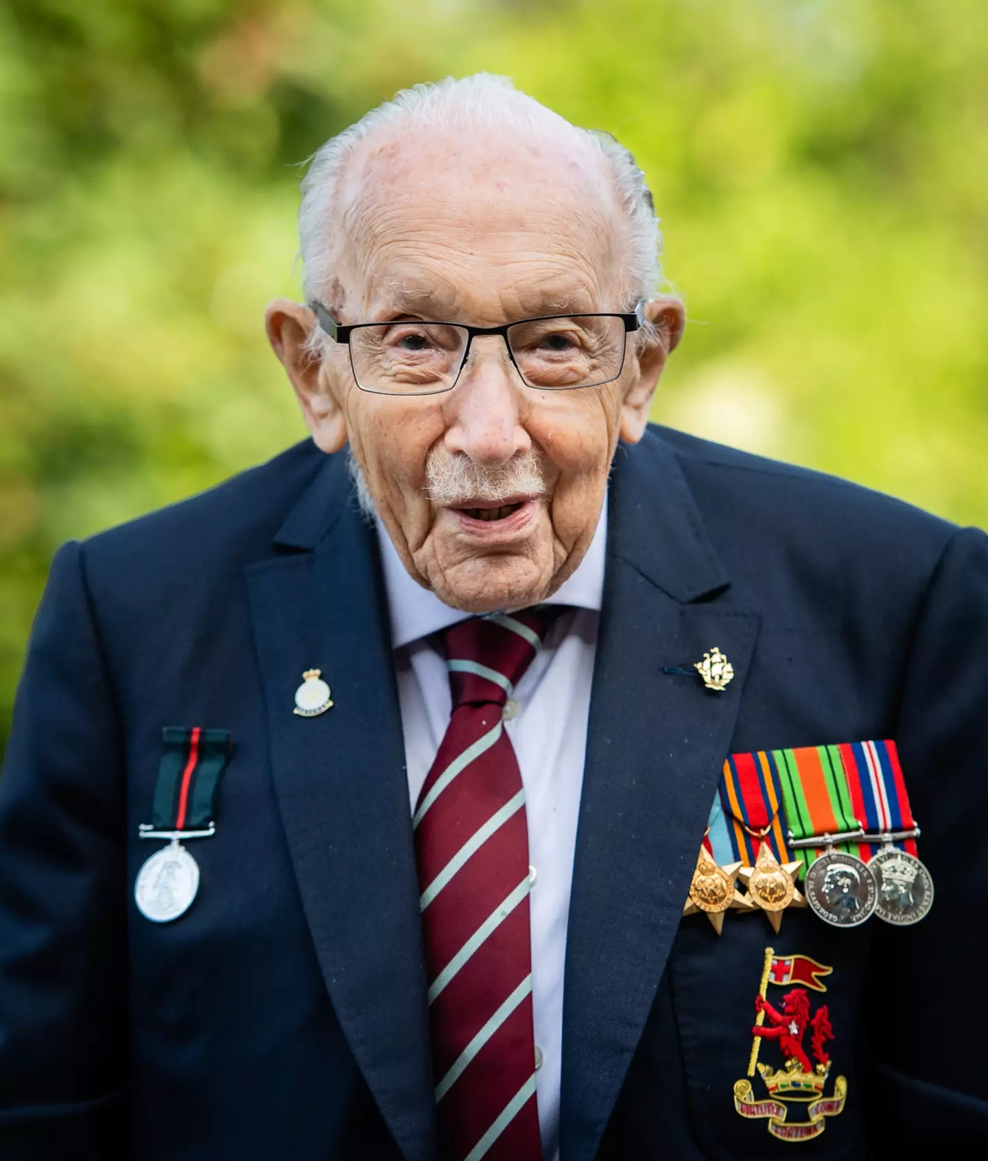 The late Captain inspired millions over the pandemic.