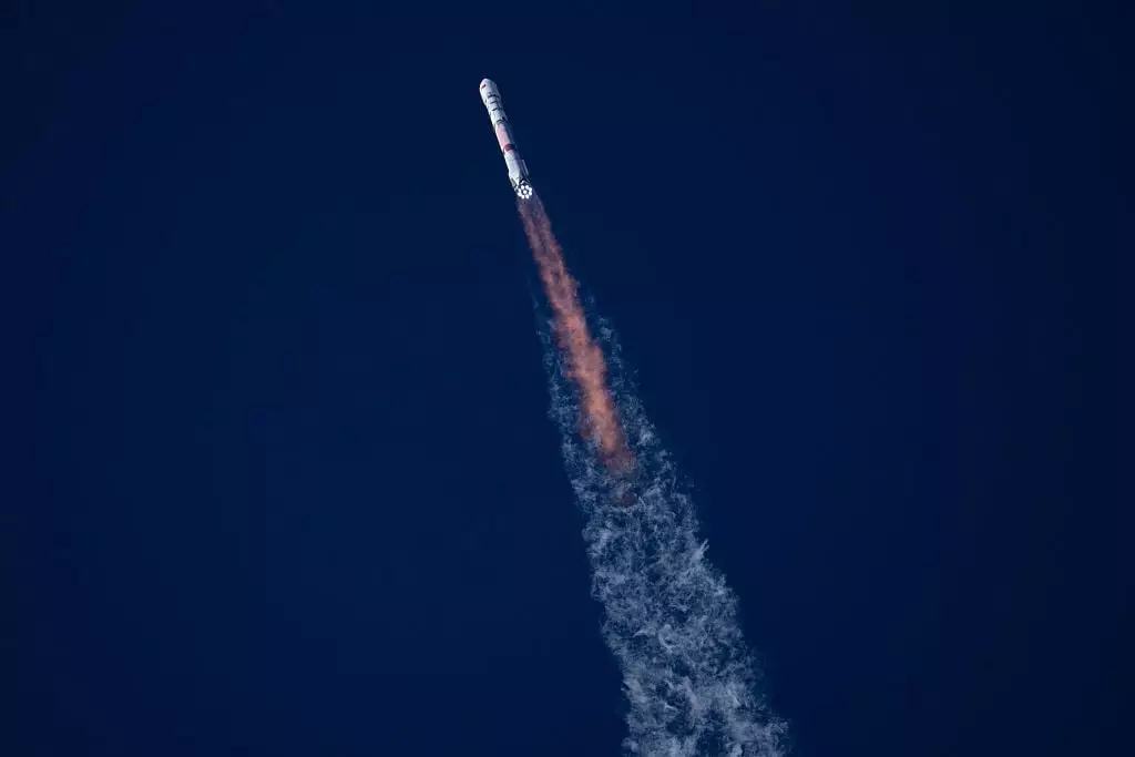 Parts of the rocket crashed back into Earth on Friday (Ni Yanqiang/Zhejiang Daily Press Group/VCG via Getty Images)